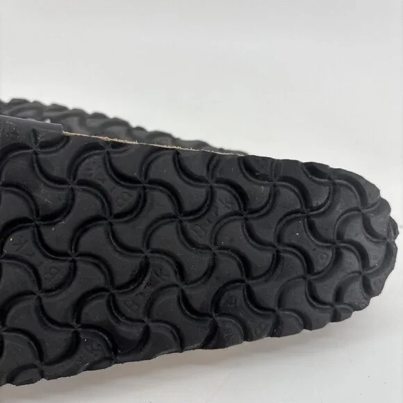 Birkenstock Madrid Birko-Flor Sandals Adjustable Sz US 8 EU 38Black Womens - Picture 12 of 14